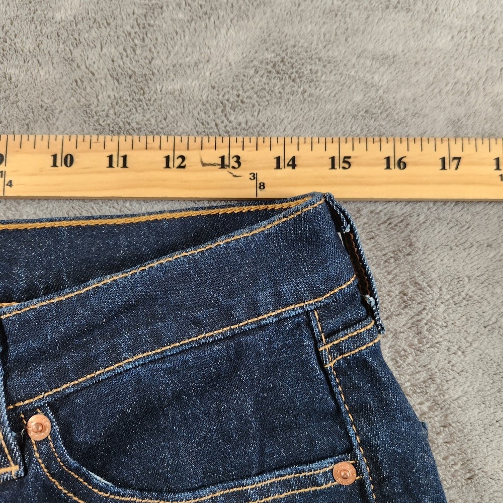 Mens Levis 505 Regular size 30x30 Blue Mid Rise Jeans NEW - Picture 6 of 10